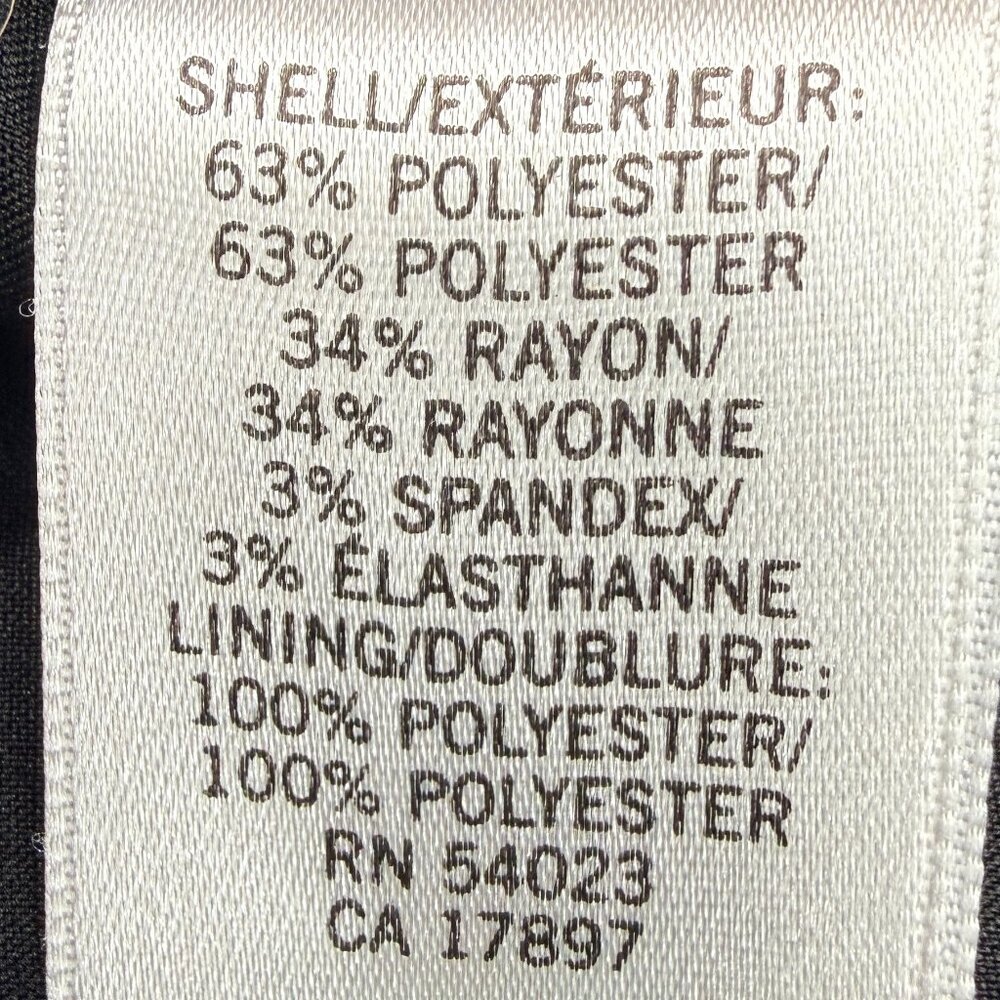 BANANA REPUBLIC Women's EUC Martin Fit Tuxedo Stripe Lined Trousers | Size 2 - Picture 9 of 10
